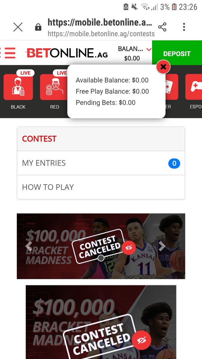 How To Use Free Play Balance On Betonline
