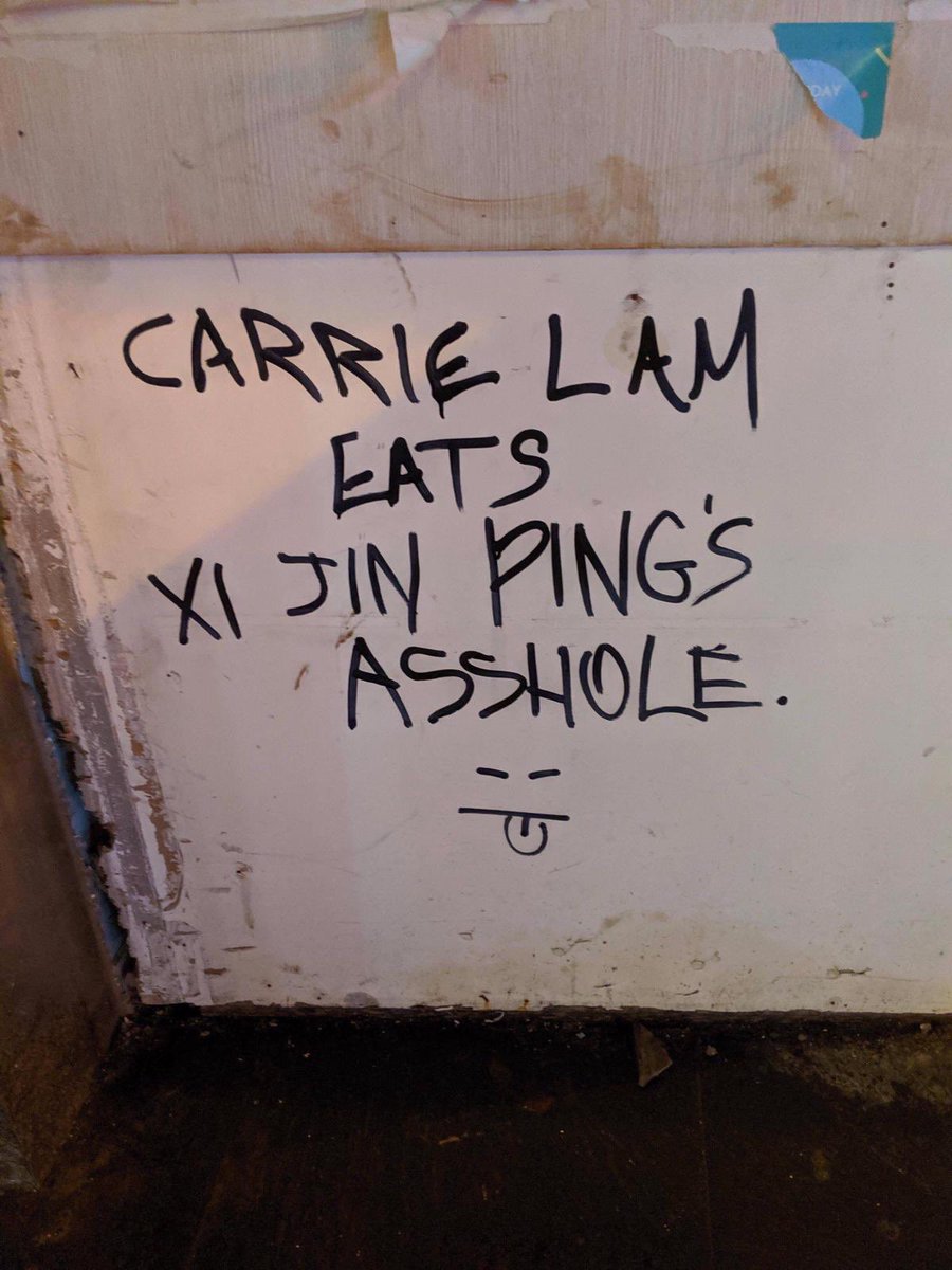 pics from fall during the protests, so much graffiti everywhere, ngl was a lil disappointed to see all of it scrubbed away and the lennon walls taken down when i returned after break :(