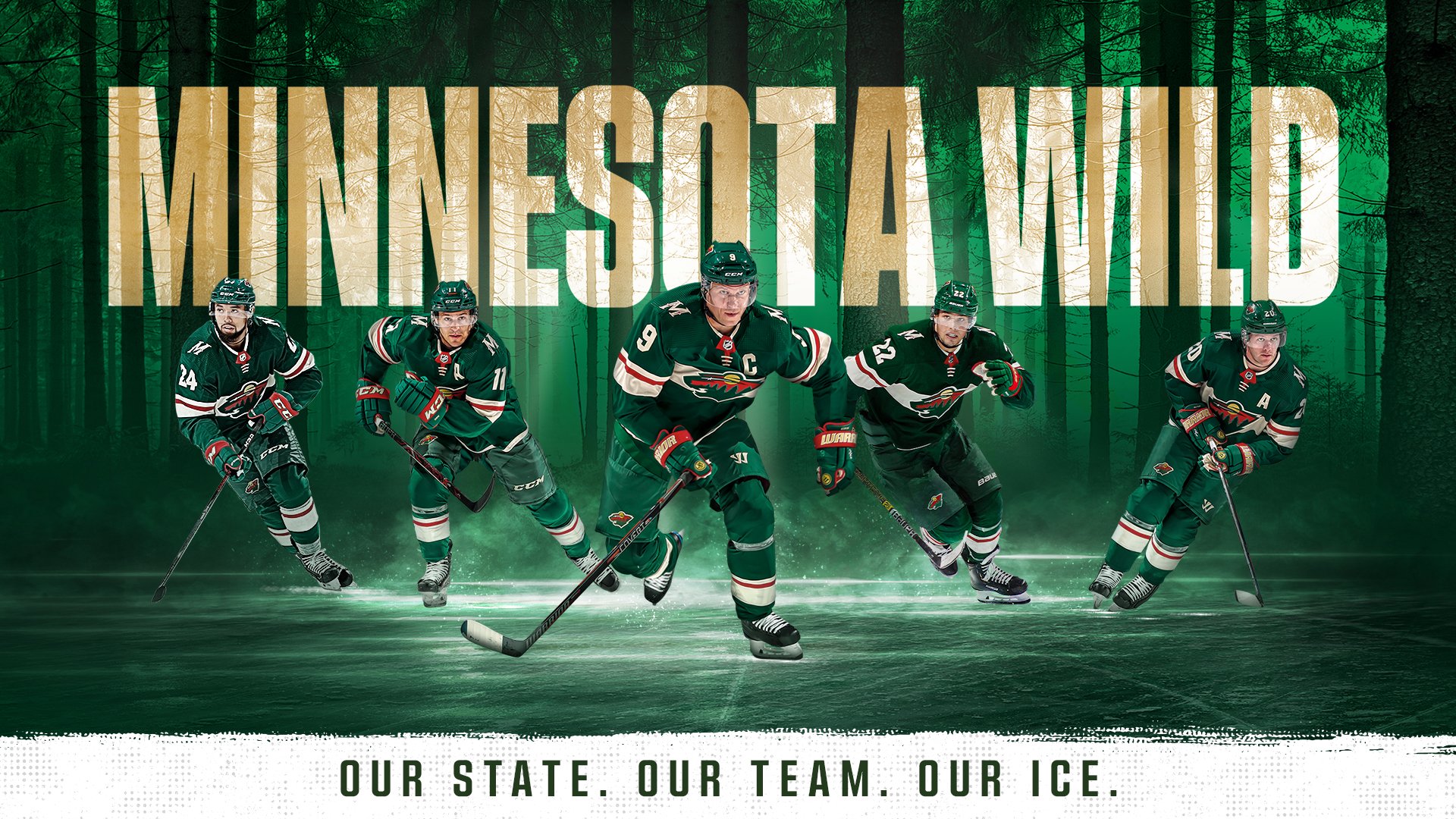 Minnesota Wild on X: freshen up your background ✨ #mnwild x  #WallpaperWednesday  / X