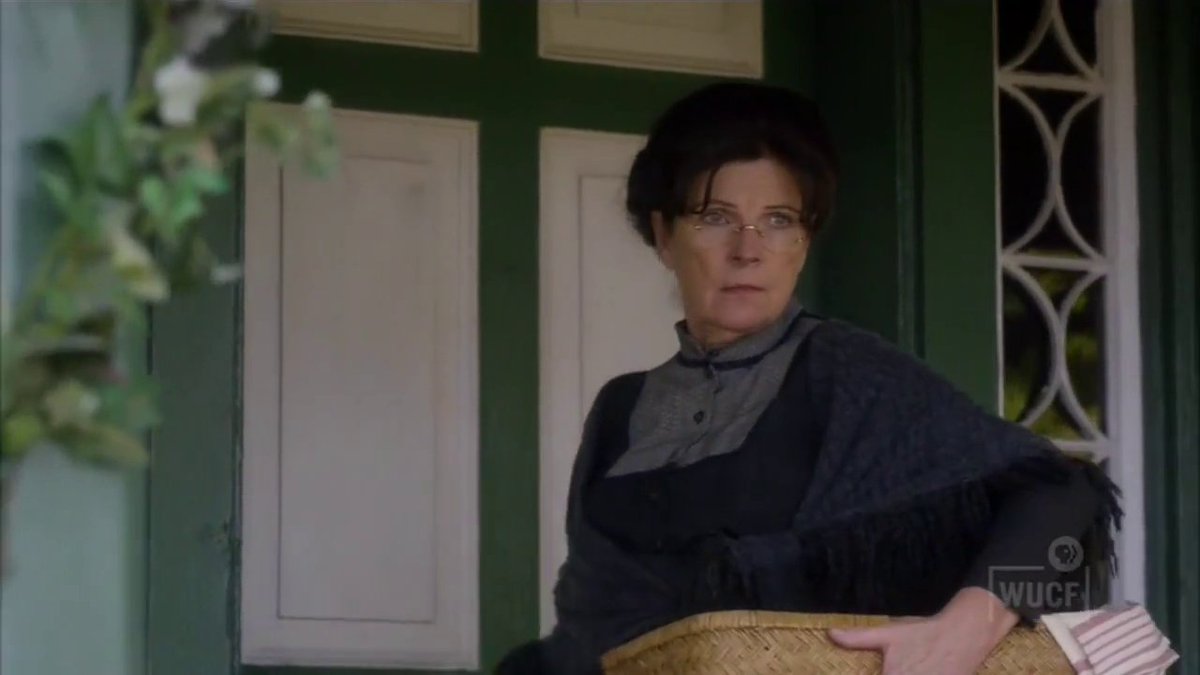 Marilla sees Anne and Gilbert walking together and she's all *heart eyes*