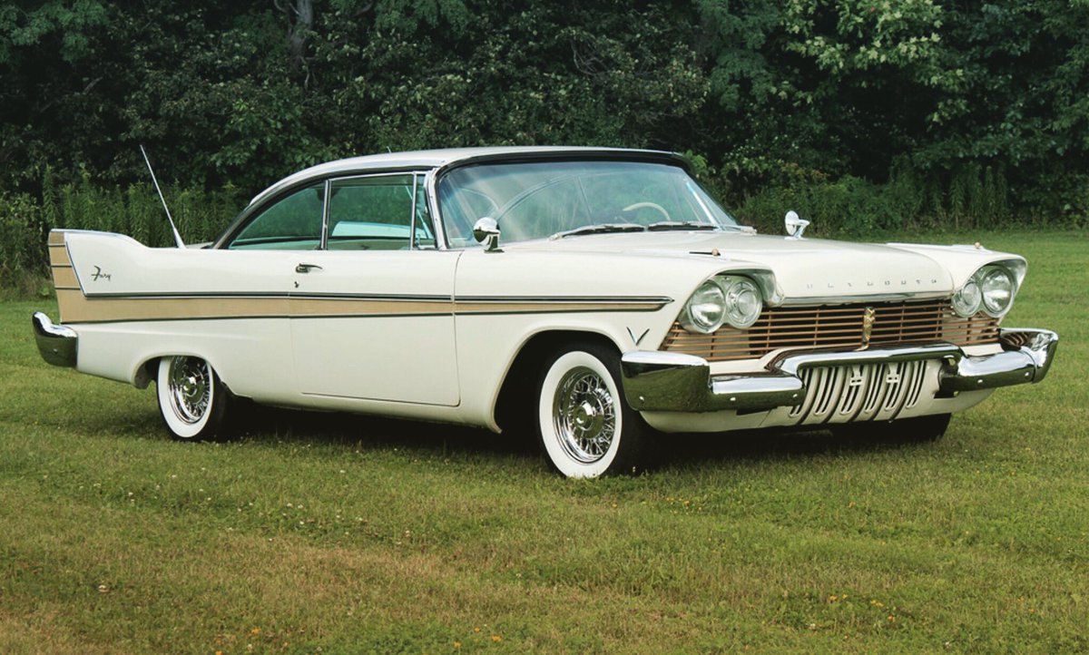 SeanA806's tweet photo. 1957 Plymouth Fury #1957PlymouthFury #PlymouthFury #Plymouth #ChryslerForwardLook #Chrysler #Mopar #Americana #1950sAmericana #ClassicAmericanCars #1950s #1950sAmericanCars #1950sAesthetics #VintageAesthetics #CarsOfTwitter #SeanA806Classics https://t.co/7r8770seVK