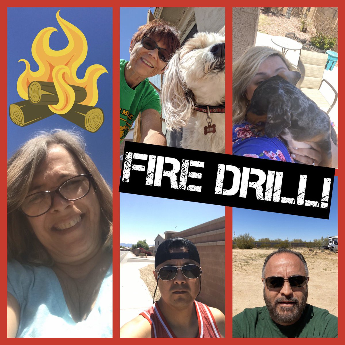 CGMS_Wildcats's tweet photo. “ATTENTION. ATTENTION. THE FIRE ALARM HAS BEEN ACTIVATED.”

CGMS, 
This completes the fire drill for the month of April. Please continue on with quarantine. https://t.co/RaB2XAKtyB