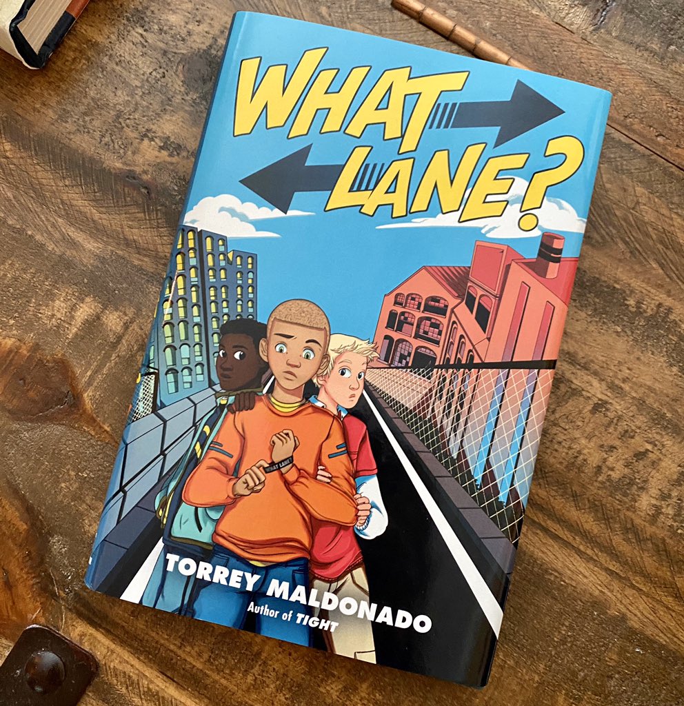 THRILLED with today’s #bookmail!!!! This author connects with readers INSTANTLY, from the moment they begin to read his books. My #BackyardBookClub LOVED his book #Tight last summer & will be ecstatic when I show them #WhatLane? @TorreyMaldonado, thank you; I’m diving right in!!