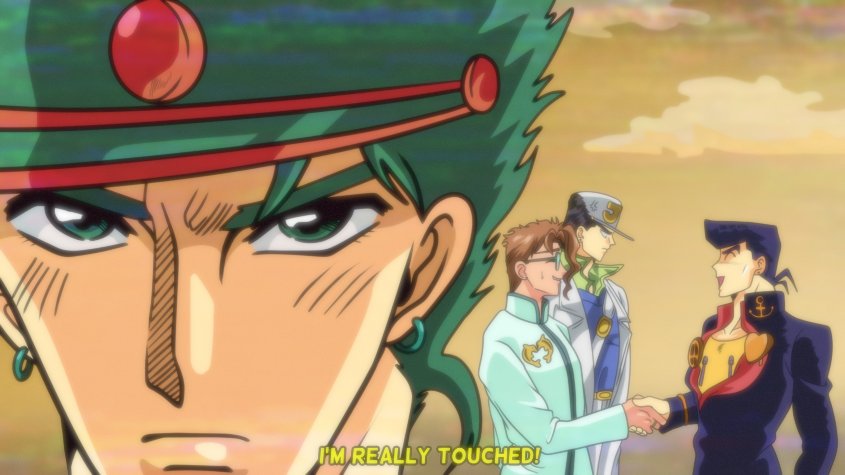 Lj Kujo Late Easter I Had A Friend Help Me Age Them To Look Like Screen Captures From A Bad Vhs Kakyoin Did You Lay This Egg The Ova I