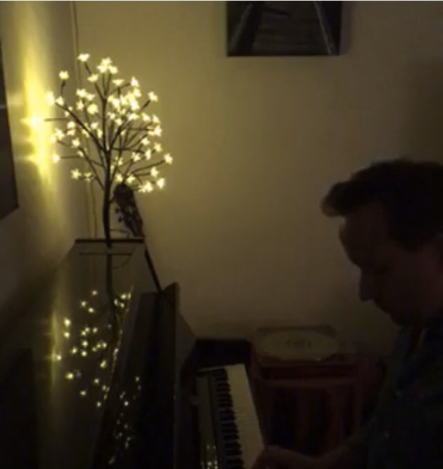 hiddencurrents_'s tweet image. Occasional live streaming on insta &amp;amp; fb. This was the Hidden Currents song “Ring” arranged for piano. 
#piano #singer #songwriter #alexsteinbach #treelamp #reflection #livestream #hiddencurrents #hiddencurrentsband