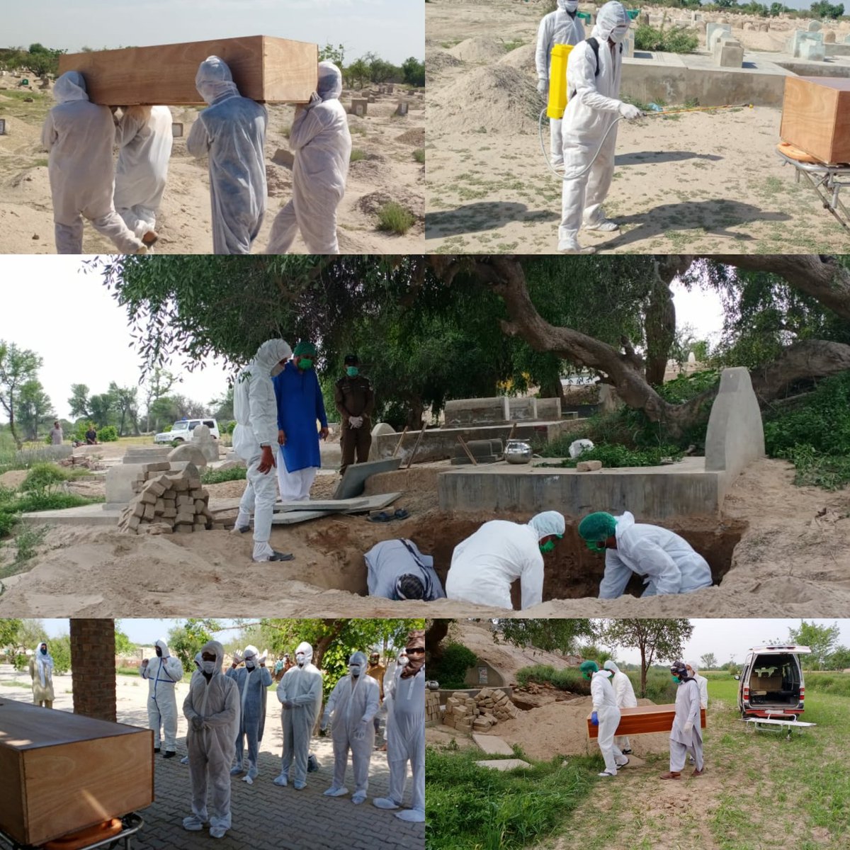 TheCivilDiaries's tweet photo. Perhaps, one of the most emotionally draining aspect of COVID 19 pandemic for District Administration is getting calls from hospitals to prepare burial teams as per SOPs for suspected dead bodies. https://t.co/NHZSJ4v2qK