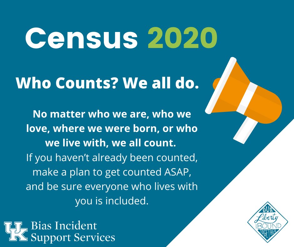 Who counts? We all do! The link is in the bio to respond!