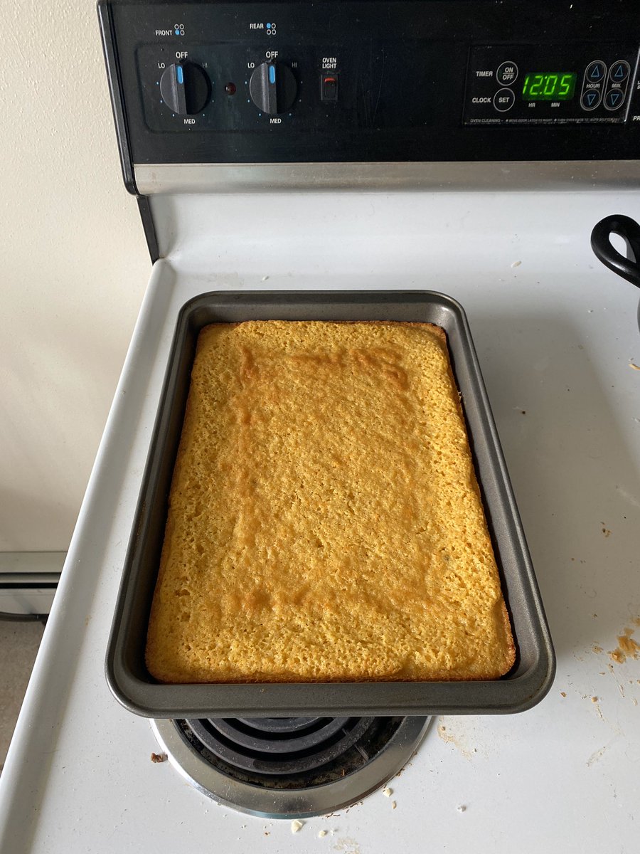 DirtDerg2000's tweet photo. I made cornbread too. Duh. #shinfo #cornbread #addontothebeercanchicken #dd2k #stoveswap https://t.co/aBNhPP6A82