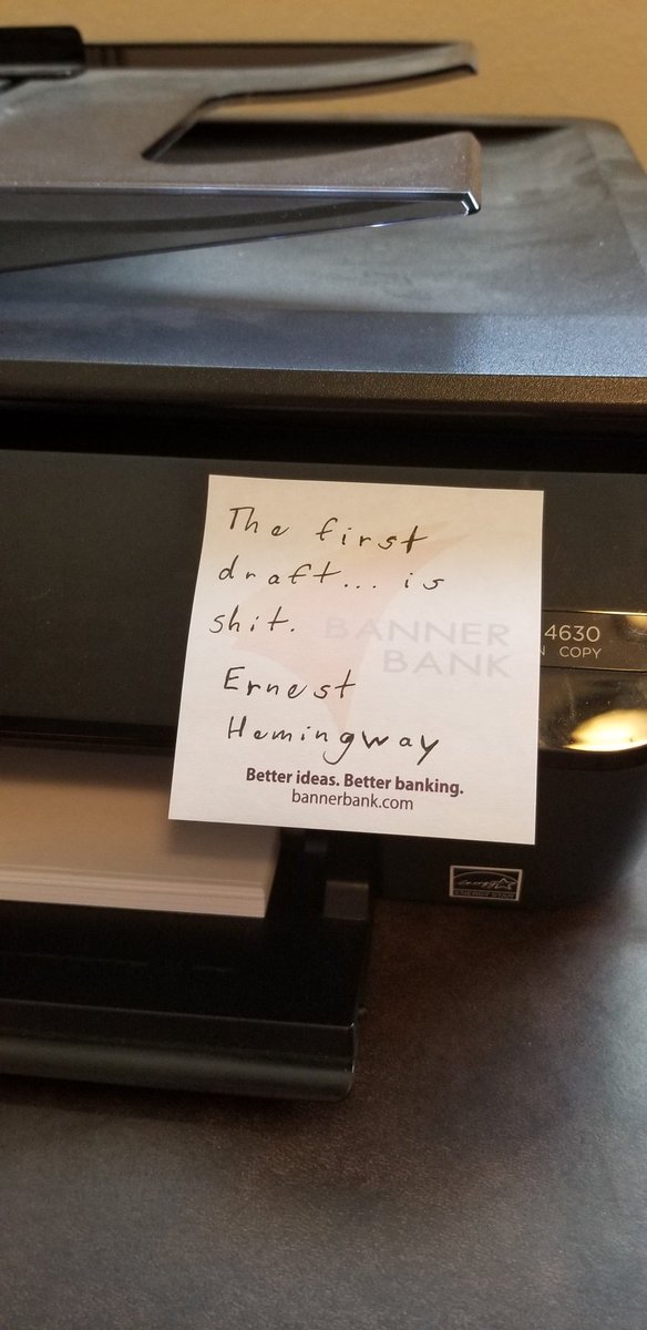 TiffRichElliott's tweet image. Wednesday Motivation
#writing
#firstscript
#StayHome