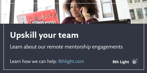 As remote on-demand pair programming partners, our flexible engagements offer the support your teams need on a timeline that makes sense for your business. Learn how we can help: hubs.ly/H0pwPmG0  #remotepairing #mentorship #SoftwareEngineer #SoftwareDeveloper