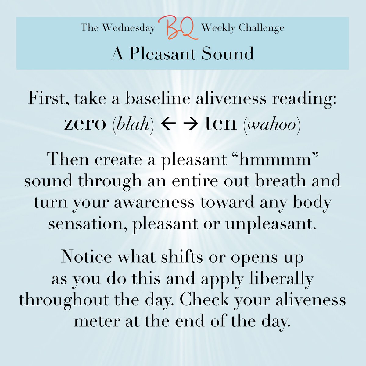 katiethendricks's tweet photo. Let us know what you discover on the #FoundationForConsciousLiving Facebook page at https://t.co/X0zDivKbkk #WednesdayWeeklyChallenge #BodyIntelligence #BQChallenge https://t.co/94iuv60Whs