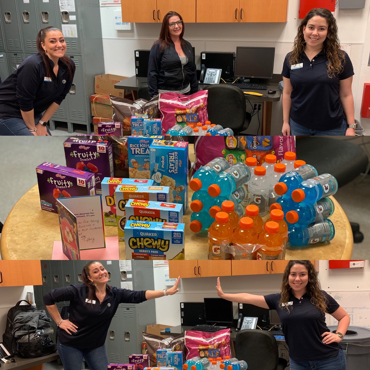 ToniBraxton222's tweet image. What a HUGE bright spot in our week‼️ Thank you so much @TiffanyKramer07 for delivering us goodies to keep the #COLONIALCLOSERS going! We are so appreciative that you were able to #bethere for us 💙🙏🏽🤍@drew_wagz @MilagrosMontout @teamgrayT @One_FLA @ATT @_Shelley_G @jrluna11
