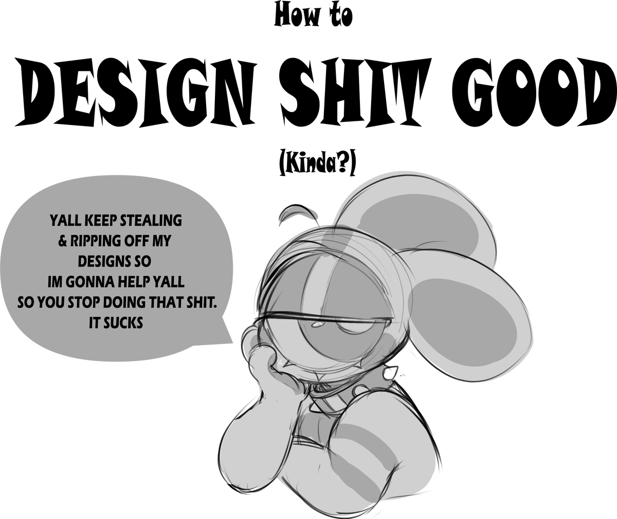 A thread on how to design things. Part one: Concepts + Outlines(1/4)
