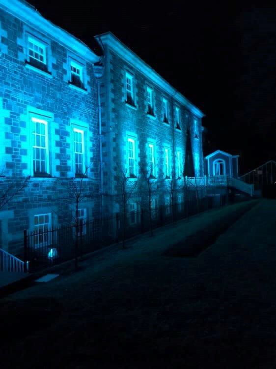 judy_foote's tweet image. GH glowing teal in recognition of Premenstrual Dysphoric Disorder (PMDD) Awareness Mth 2 highlight the disorder. It affects approx 1 in 20 women globally during their reproductive yrs. While difficult 2 diagnose, those w/#PMDD at risk 4 suicidal behaviour. Time 2 #ignitethefight