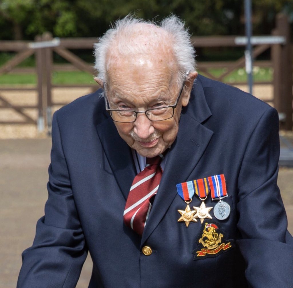 BBCBreakfast's tweet photo. TEN MILLION POUNDS... 👏👏
@captaintommoore has done it
🎉 🥳 
#WeSaluteYou #CaptainTom 
#walkwithtom 
#TomorrowWillBeAGoodDay https://t.co/6S4sKCuurM