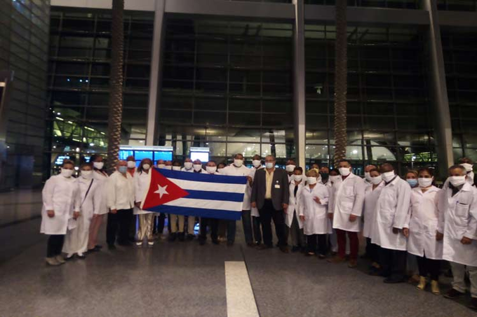 Cuban medical brigade arrived in Qatar to fight Covid-19 