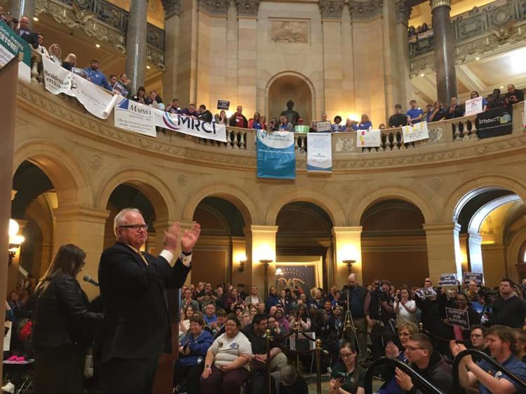 WeHaveAStake's tweet photo. Day programs serving people with intellectual or developmental disabilities in Minnesota are under extreme financial stress due to closures brought on by COVID-19, so much so, that some are questioning if they will be able to reopen. 
Read the full story: https://t.co/EQ2pzAB79U https://t.co/t2BGhea43I
