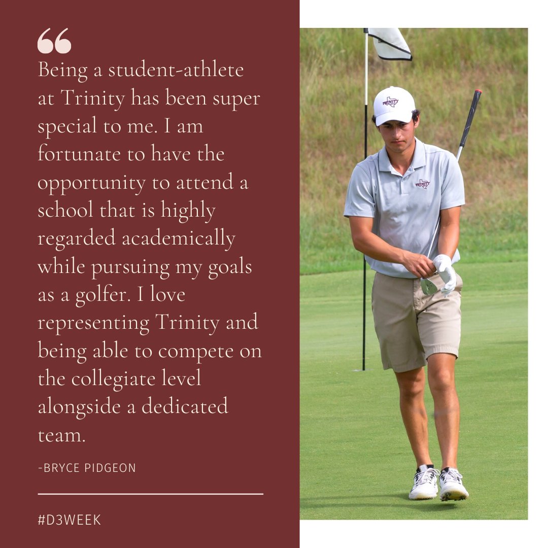 TrinityUTigers's tweet photo. #whyD3 #D3Week #WhyTrinity #TigerPride https://t.co/pG7NCQZ5Wb