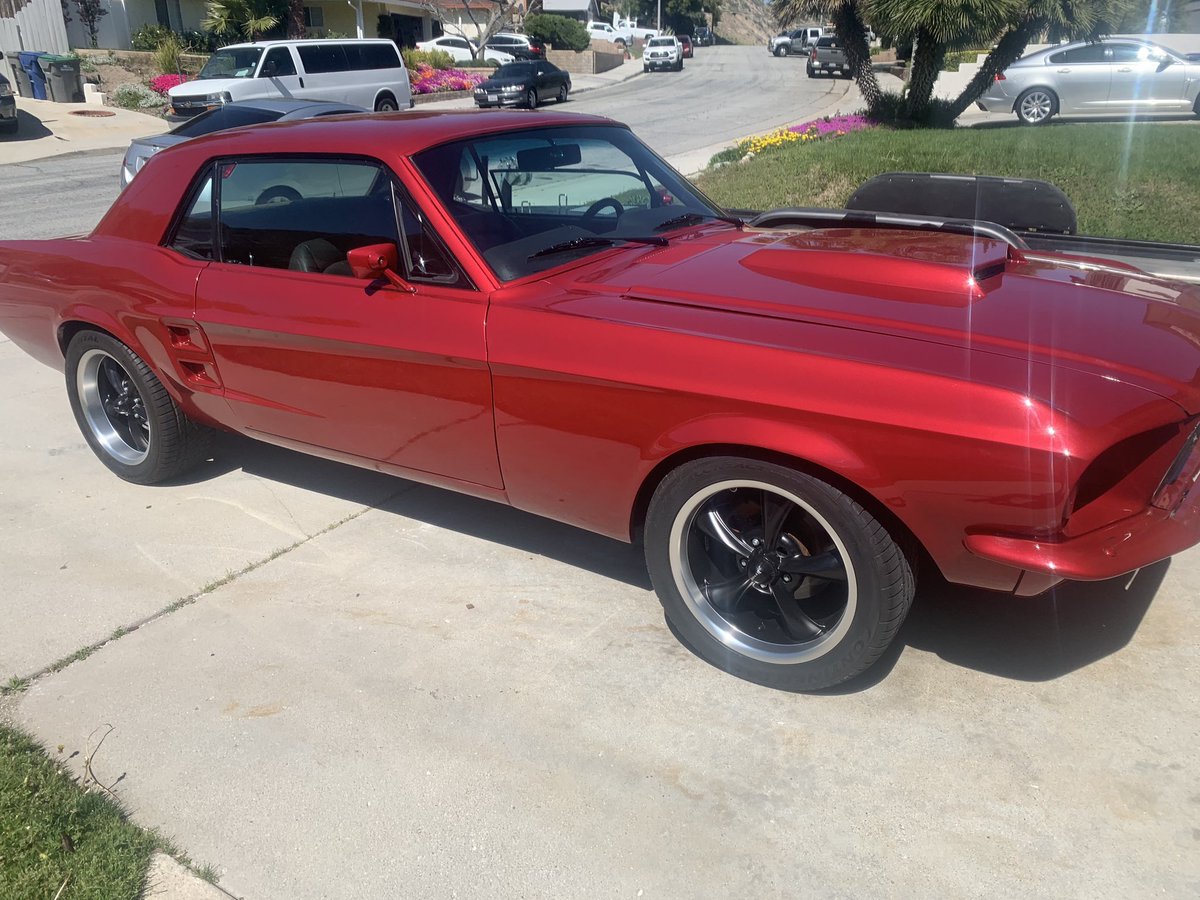 redneckas1an's tweet image. Needed to start this thing up and run some gas through it so I took a literal joy ride to get out of the house. Too nice of a day to pass up #frankenstang #xrustang