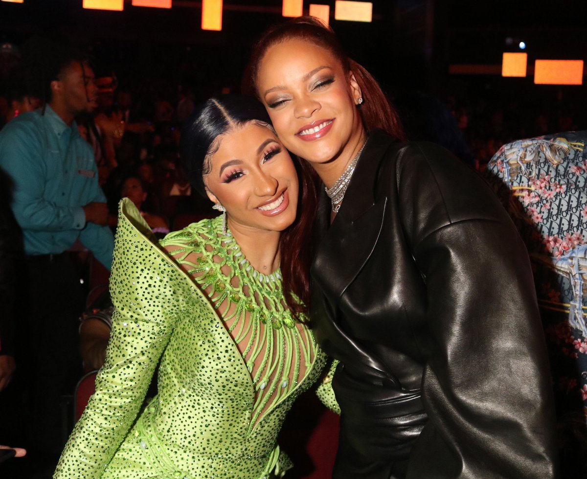 A timeline of Rihanna & Cardi showing love to each other (A Thread): : Mediapunch/Shutterstock