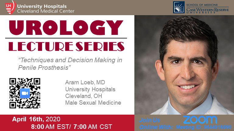 (1/3)
Busy day of #UroStream 4/16 (EST): 

#EMPIREurology <a href="/NYSAUA/">New York Section AUA</a>
 
7AM: <a href="/JerryBlaivasMD/">Jerry Blaivas, MD</a> <a href="/MountsinaiUro/">Mount Sinai Department of Urology</a> Urethral obstruction in women
8AM: <a href="/MacLachlanLara/">Lara MacLachlan</a> <a href="/LaheyUro/">Lahey Urology</a> Neural pathway of voiding
tinyurl.com/empireurology

8AM: <a href="/CaseUrology/">University Hospitals Urology Institute</a> presents <a href="/AramLoeb/">Aram Loeb</a> @UHUroCLE "IPP Technique"