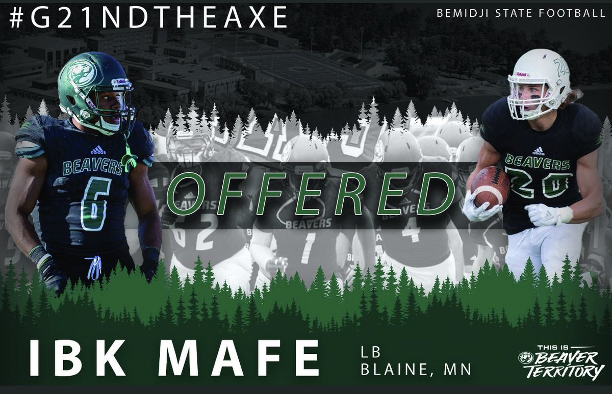 IbkMafe's tweet photo. Blessed to receive my first offer from @BSUBeaversFB thanks @CoachBisch https://t.co/mKVK14IZ8e