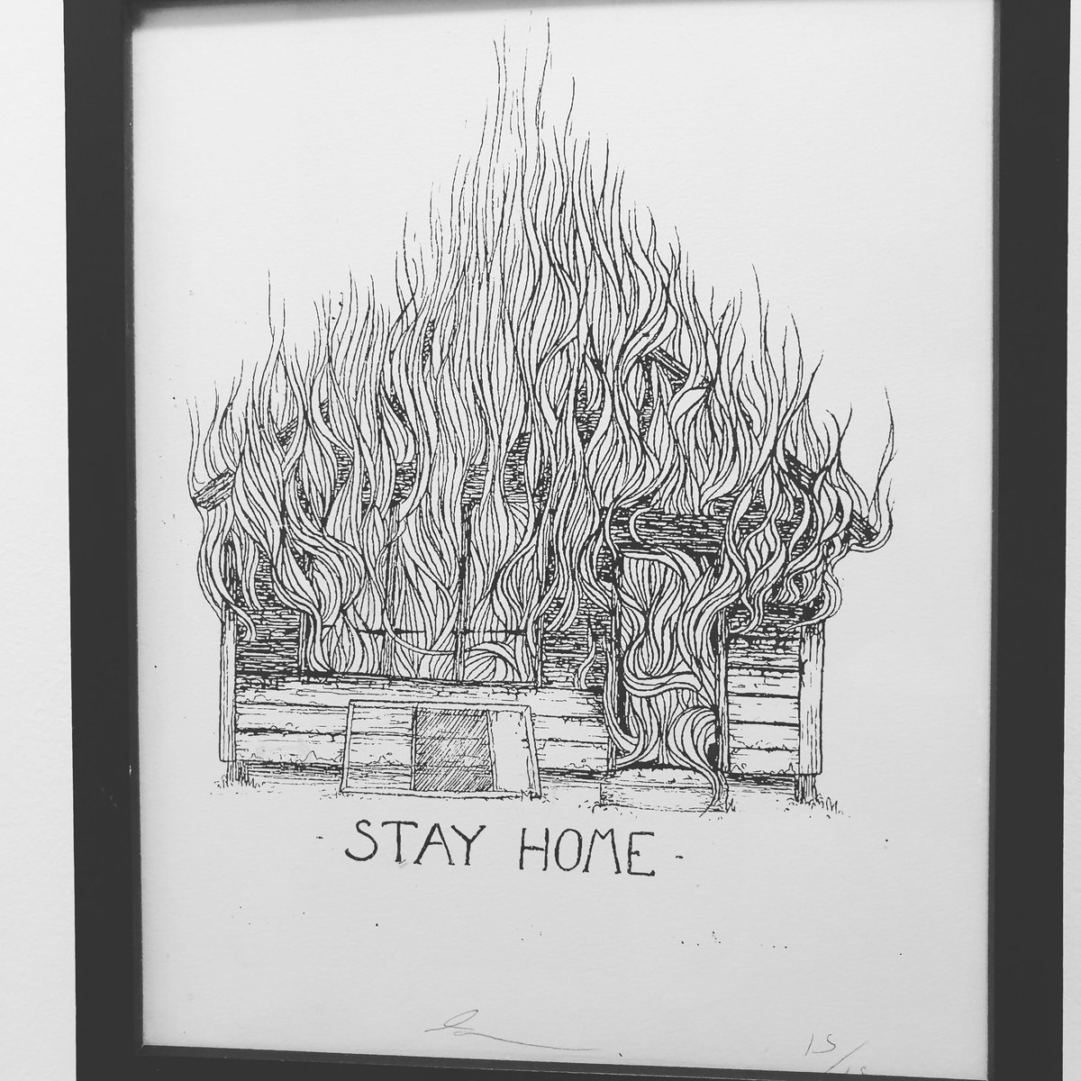 Thanks for the reminder son. Can you draw a more cheerful picture next time?