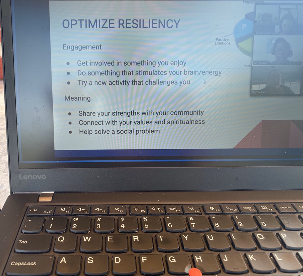 Grant_Grizzlies's tweet photo. TY @SenecaFOA for continued support of our staff & community through this unprecedented time. Here’s a glimpse of our PD on Self-Care & Resilience presented by our Dr. Stewart & Louise Couzens. #BuildingCommunity #UnconditionalEducation #TeamGrant
@WCCUSD @WCCAA1 @UTRichmondCA https://t.co/kAaIM5eoR3