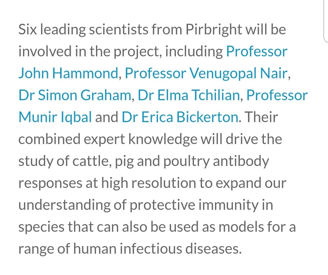 The  #GatesFoundation spends $millions on Animal Health as a Model for  #HumanInfectious  #Diseases.  #COVID19  #coronavirus  #ReverseEngineering  #ACE2  #Bickerton  #PirbrightInstitute  #JennerInstitute  #vaccines