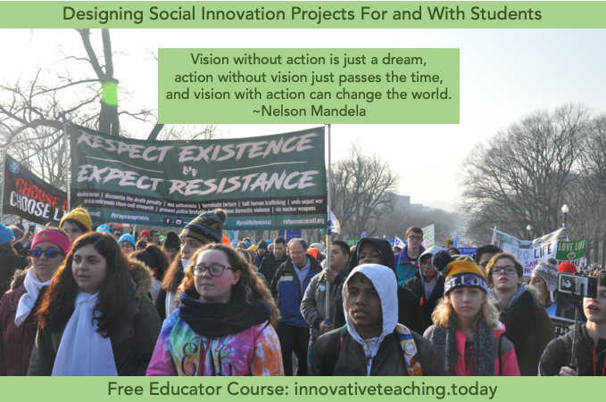 TIGed's tweet image. Looking to make #remotelearning more authentic &amp;amp; engaging? Here are 4 methods for teaching #socialinnovation: #challengebased #learning, #computationalthinking, #pbl, #designthinking. Check out innovativeteaching.today to learn how to help students become social innovators!