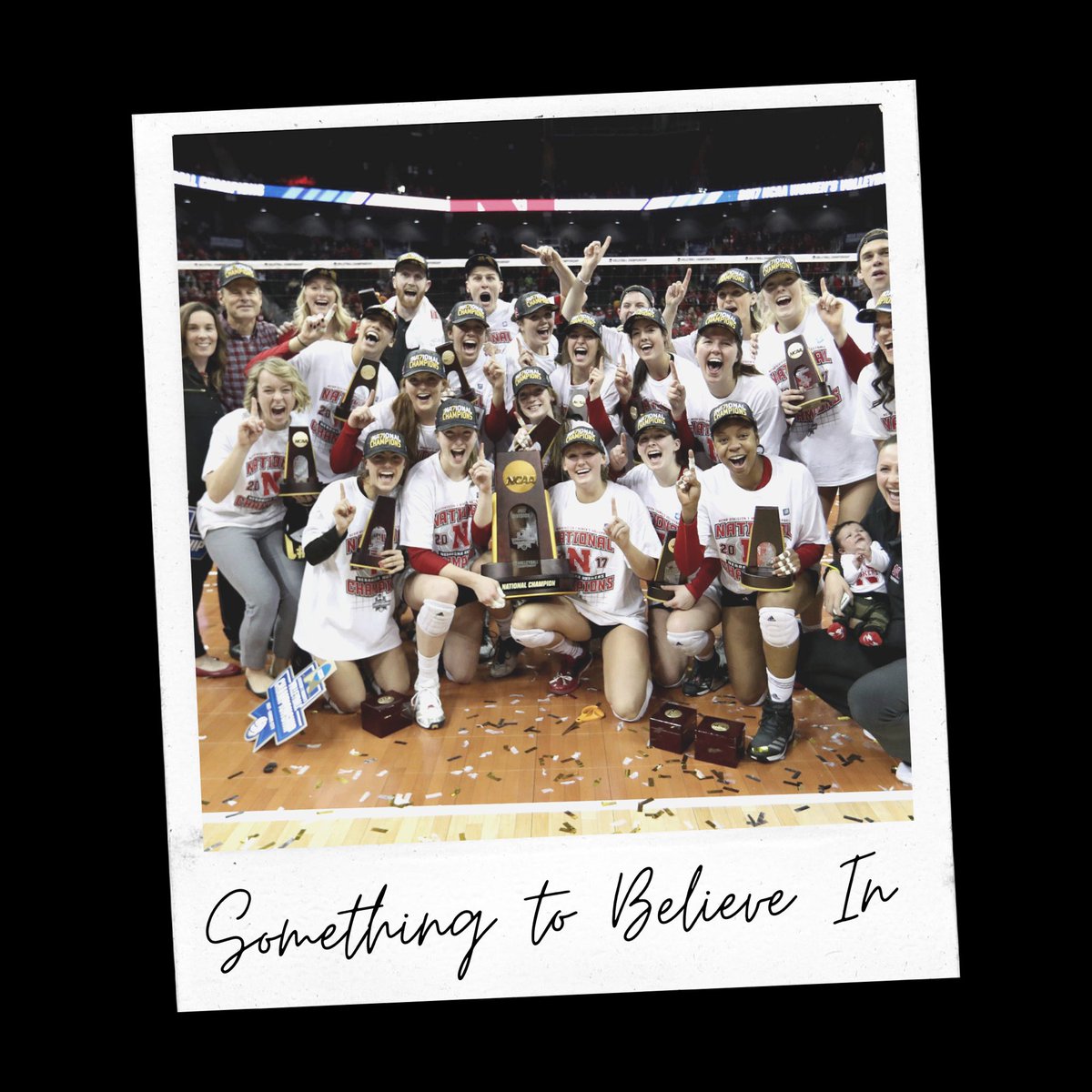 As a little girl I always wanted to play volleyball for Nebraska and I absolutely loved watching football games. The way they competed with heart, I wanted to be just like them. This team inspires me &amp; not because of the wins but because of their attitude and how they dream big.