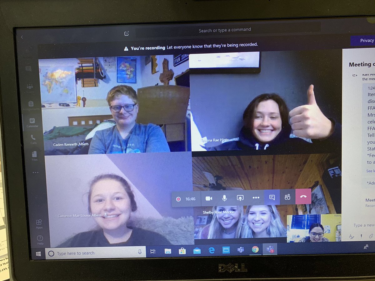 Got to meet with my amazing officer team! #centerffa