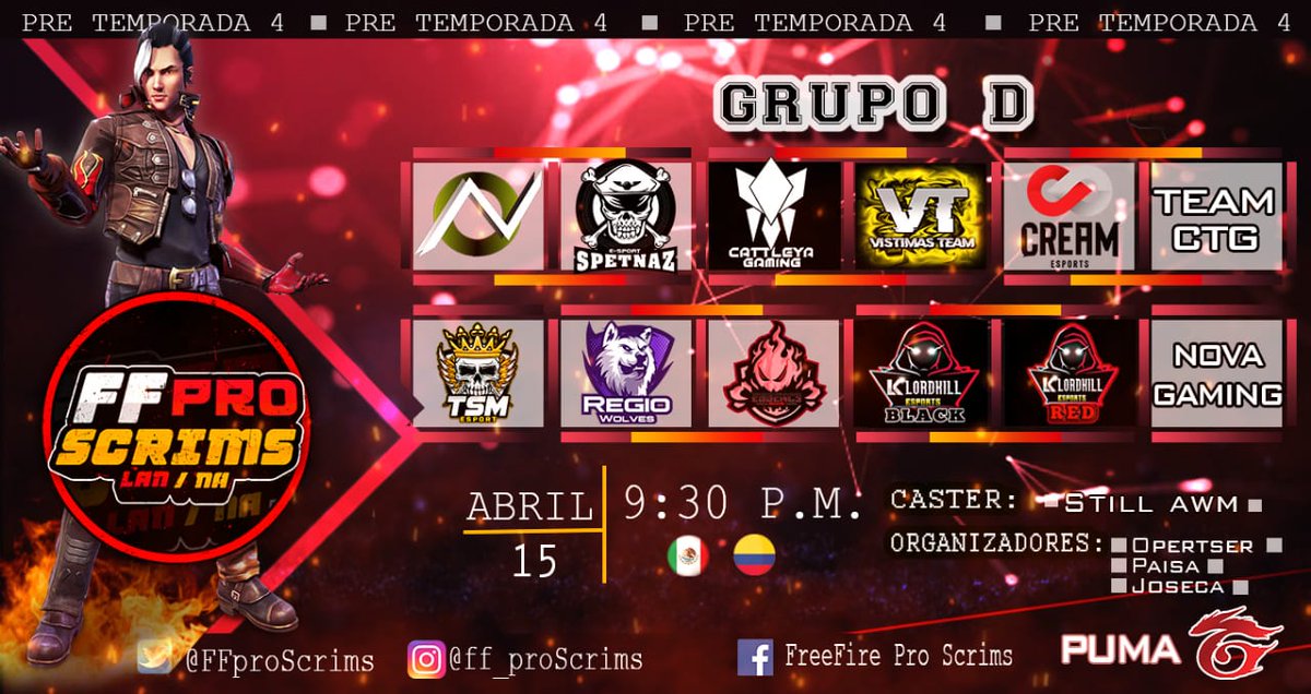 Grupo C y D! Nueva sangre, vieja sangre; los veteranos se impondrán con su experiencia en scrims y torneos? O las nuevas promesas tienen lo necesario para surgir vencedores? No se lo pierdan por aquí. Y poyen a su equipo! 📺🔴 shorturl.at/mAJ06