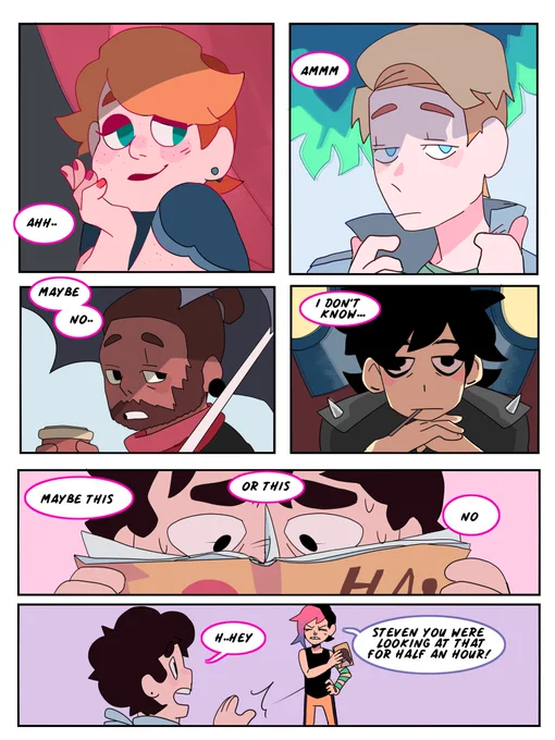 (sorry for my bad English)

next 5 pages in next Thursday 

( pleeaaassse don't ship steven with eve they are only friends thank youu )

#StevenUniverseFuture #StevenUniverse 