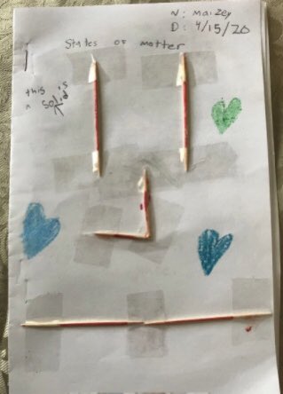 AlmandWES's tweet photo. Students showing their understanding of solids, liquids, and gases🔬 @WeatherstoneES #ThirdGradeScienceRocks https://t.co/xWoyausqUo