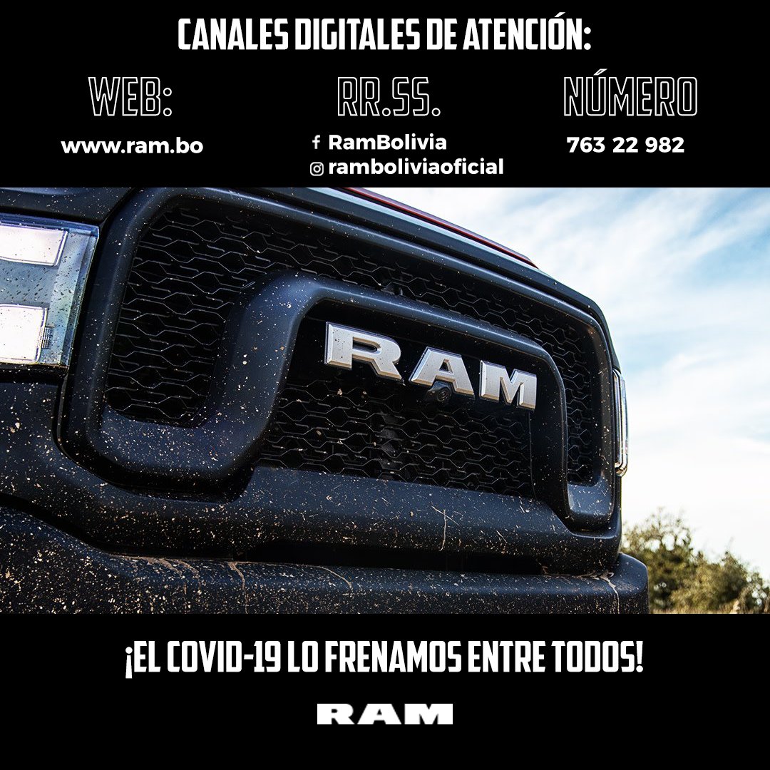 RamBolivia's tweet photo. Conéctate con nosotros por nuestros canales digitales de atención 👇
WhatsApp ✅ https://t.co/FY58F7PUOq

#QuedateEnCasa #RAMBolivia https://t.co/WWXZPUVGmX