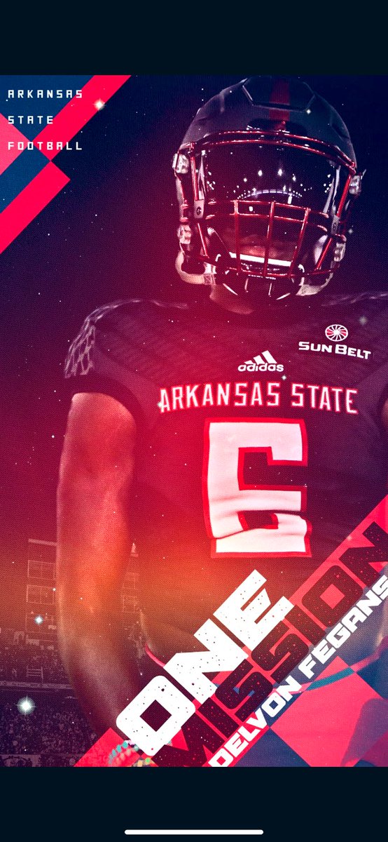 delvonfegans14's tweet image. Where all my A-State Fans ❤️ @AStateFB @AL6AFootball @GoBigOHS @BrandonKirksey1