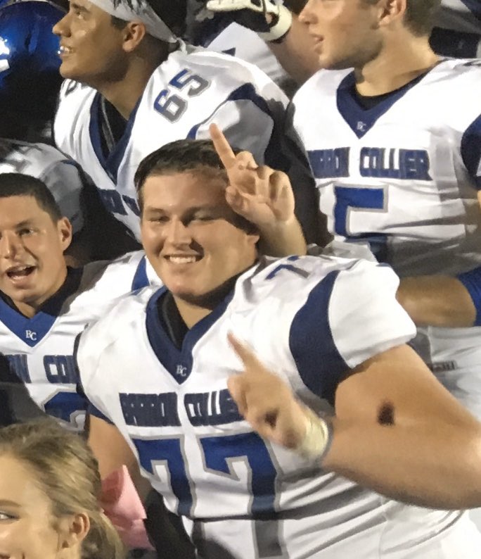 BCSNLive's tweet photo. Congrats to former Barron Collier offensive lineman Joe Landy who signed to Wittenberg University today! @9BigJoe9 https://t.co/G2YuzHo1YP