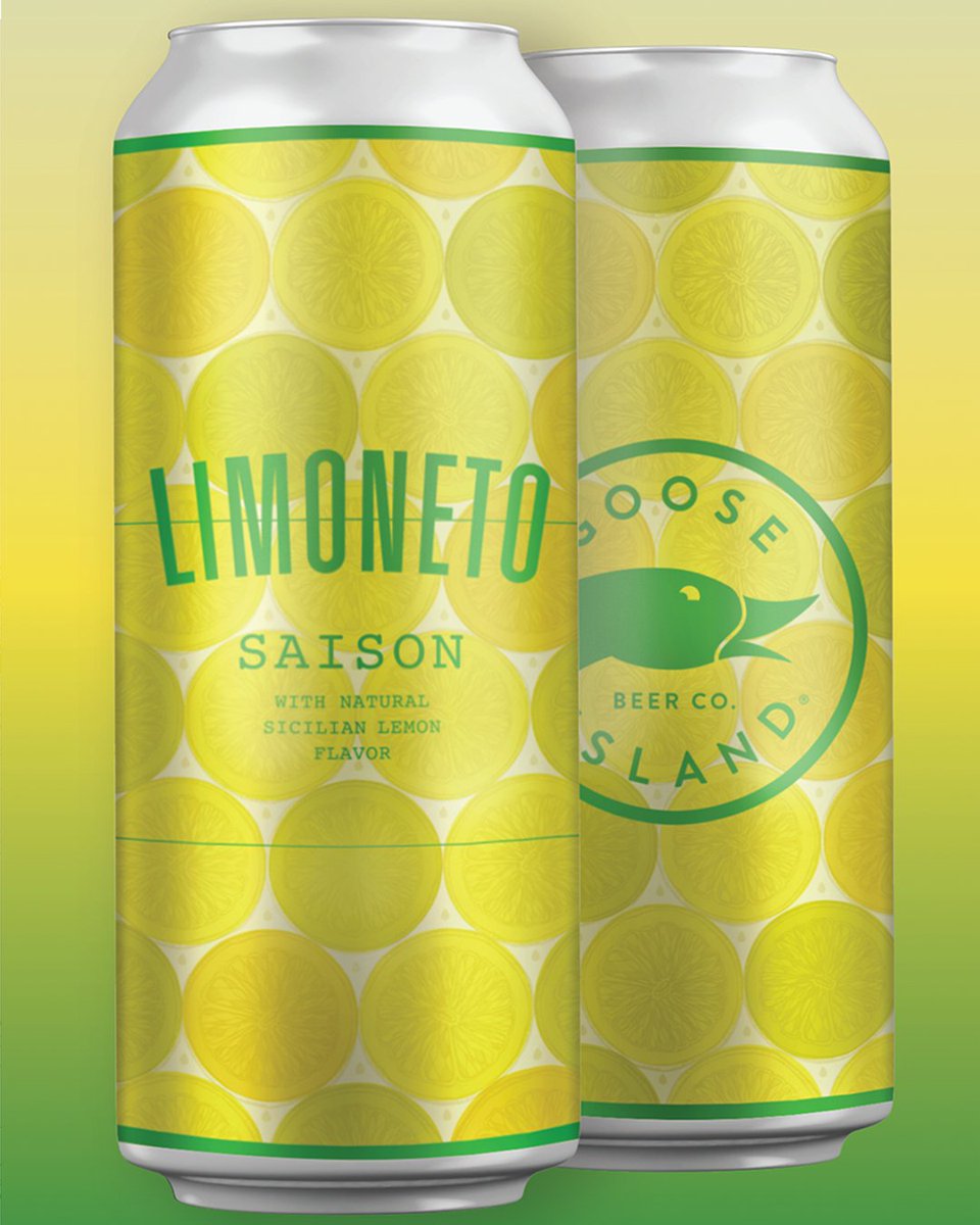 Introducing the newest beer from Goose Island, Limoneto! A refreshing saison brewed with refreshing Sicilian lemon flavor. It's an easy to drink beer with a balance of subtly sweet, gently sour, with a subtle hop bitterness.