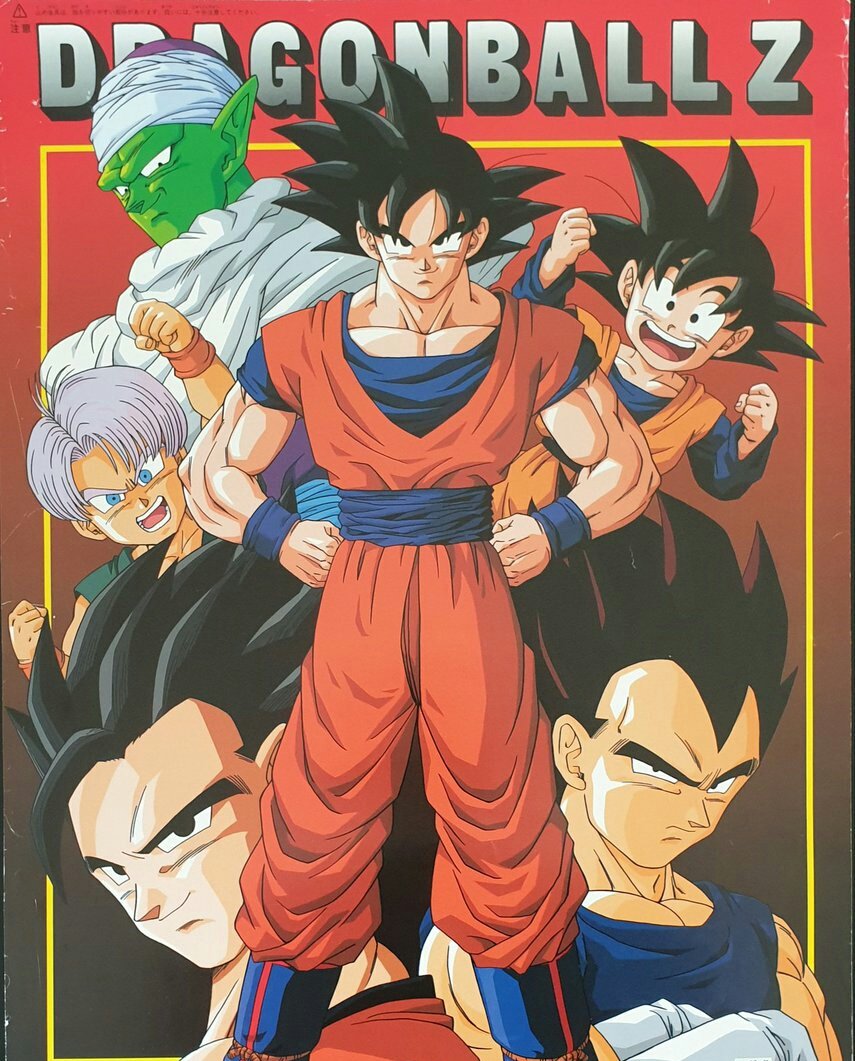 Poster Dragon Ball Z Sagas  Anime dragon ball super, Dragon ball