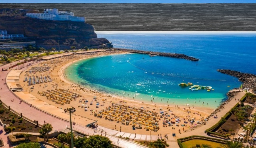 er_wacho's tweet photo. Gracias a la reducción de polución hoy se puede ver el muro que separa las islas Canarias de la península ibérica. Esto suceso no pasa desde hace 145 años. https://t.co/pqXXdOnWlp