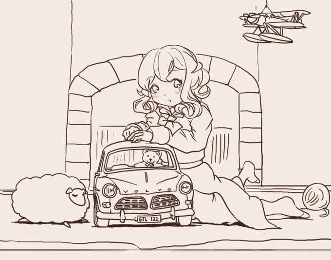 ゴトランド落書き
むかーしむかーしボカロ絵かなんかで描こうとしてたラフ絵が
見つかったので、それを叩き台にしつつ...ちまちま塗って行きます 