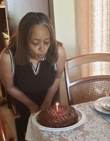 One candle is easier to blow out than 63. Happy Quarantined Birthday to Me.