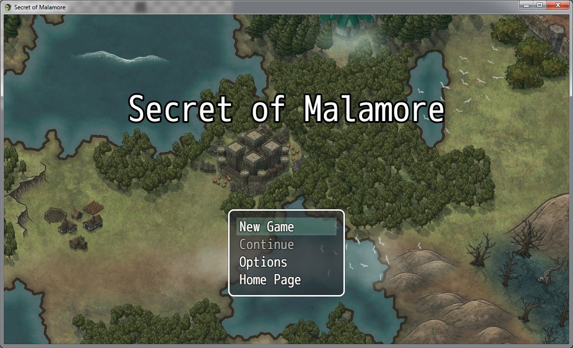 games_vi7's tweet photo. Not sure if I like the full map or zoomed in for the title screen. #gamedev #RPGMaker2020 https://t.co/OMEF766VGy