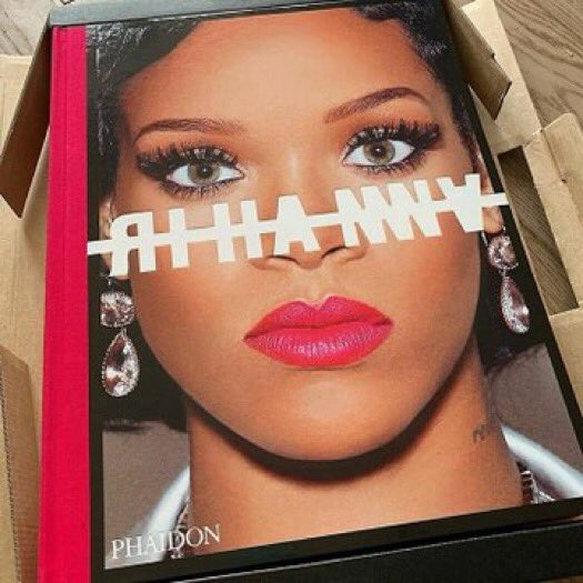 October 24th, 2019: Rihanna uses a photo of her & Cardi at the 2018 Met Gala in her Rihanna Book. 