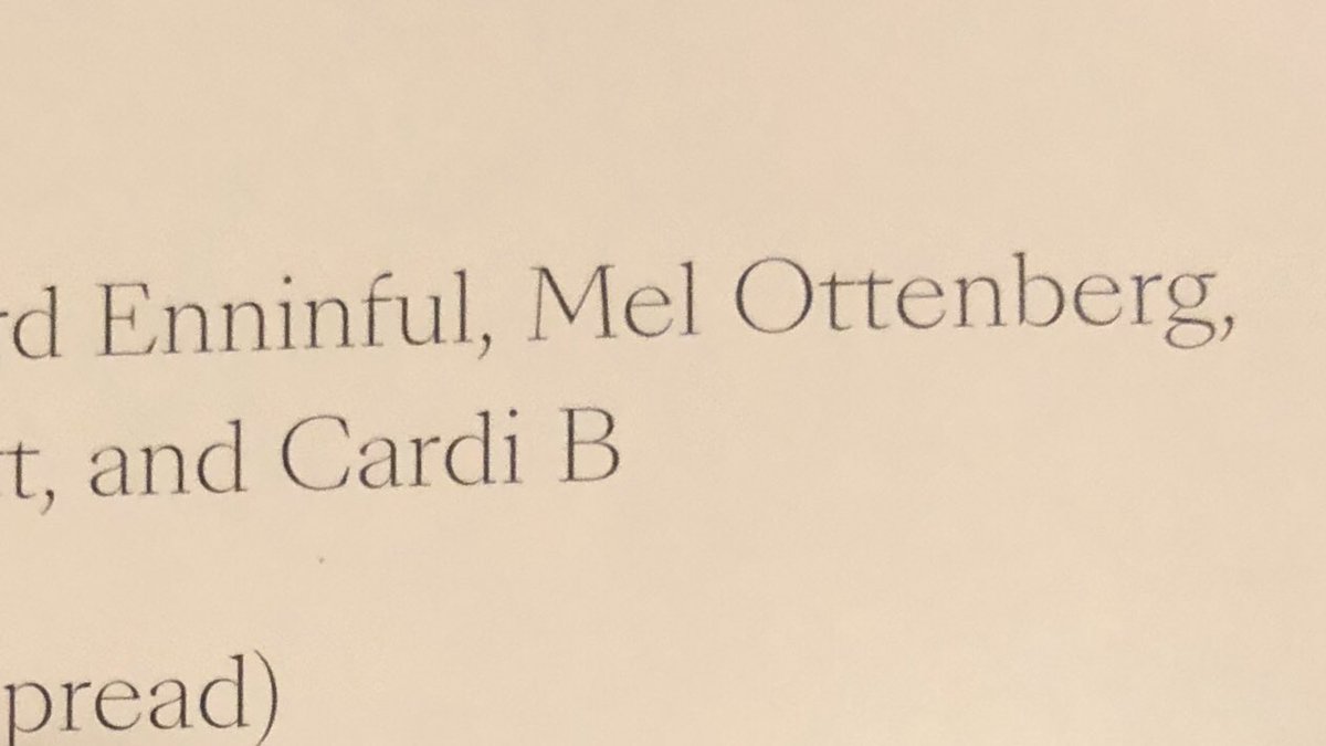 October 24th, 2019: Rihanna uses a photo of her & Cardi at the 2018 Met Gala in her Rihanna Book. 