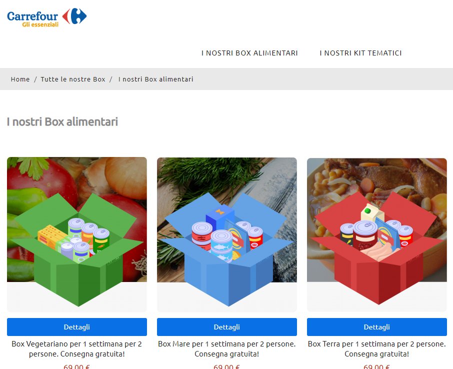 DCardarilli's tweet photo. Novità: Carrefour lancia il servizio "Gli Essenziali". 👍🏻 o 👎🏻?
https://t.co/xuOtXdjOzI

#spesaonline #iorestoacasa #covid19 #carrefour #dcardarilli https://t.co/2cwL9knpE2