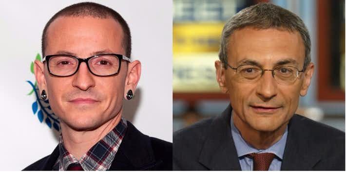 as that would give the perps a perfect scapegoat.If you then throw into the mix the theory that John Podesta is actually Chester's real father and things either start to get interesting or deluded.They both look heavily alike, far more so than his supposed dad. 9/15