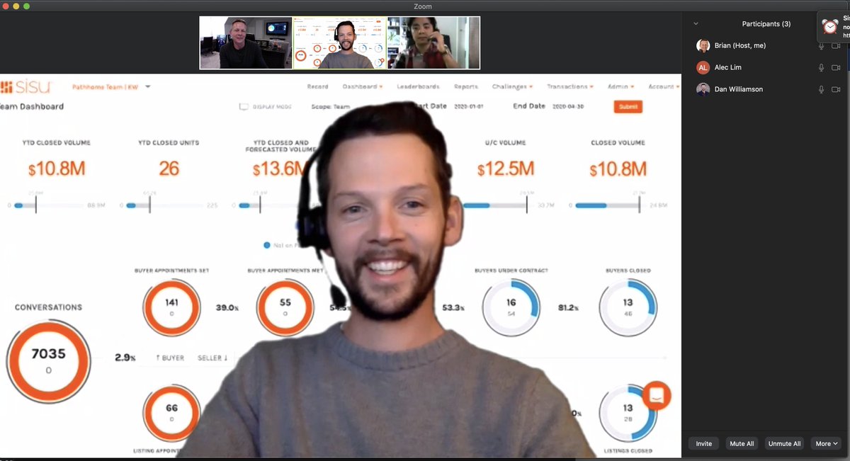 SisuBrian's tweet image. Enjoyed seeing Dan&apos;s backdrop on our Zoom meeting today as we talked about how to effectively manage your business remotely with Sisu&apos;s automation. #KnowYourNumbers #AutomateYourWorkflows