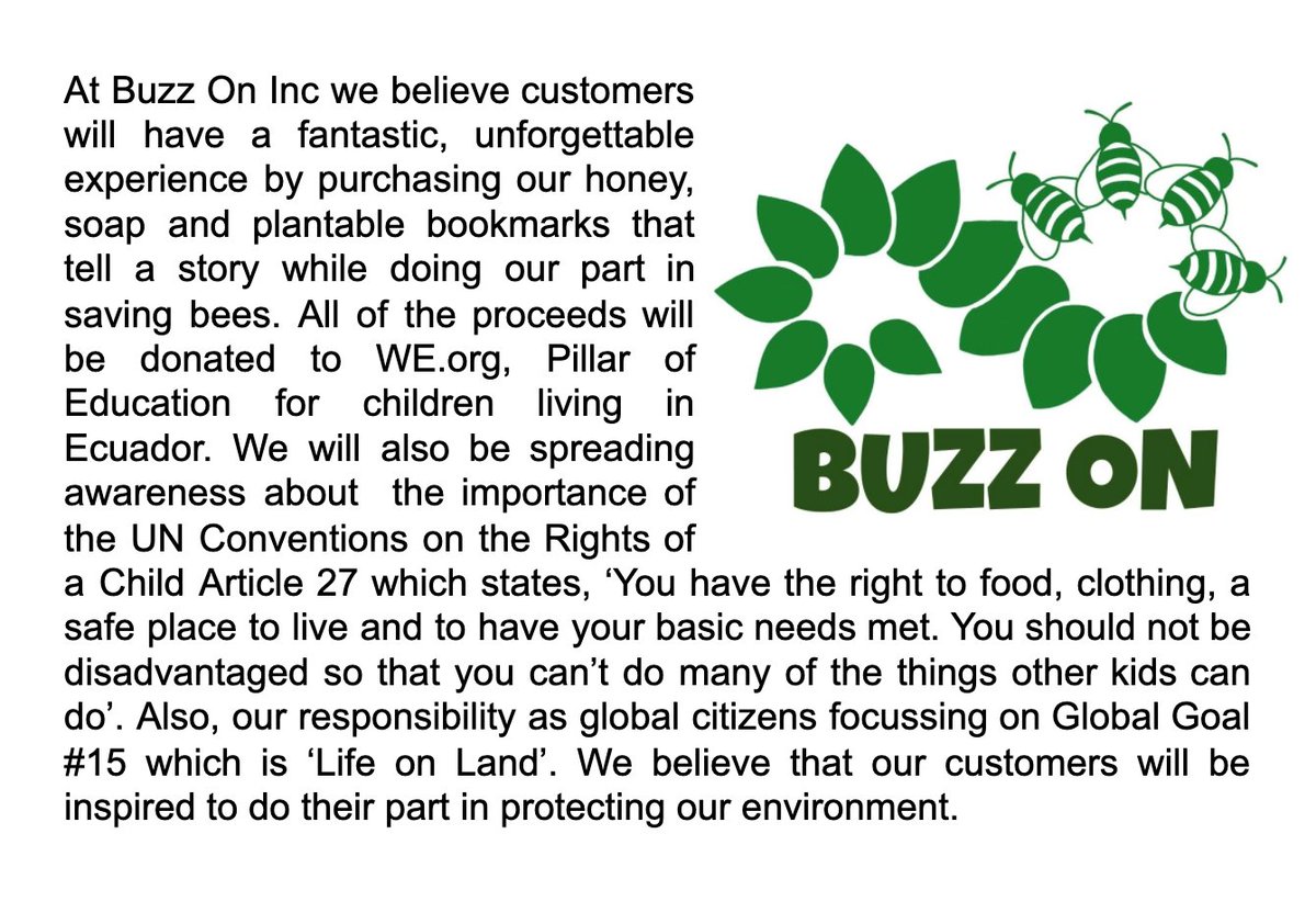 McM_MsT's tweet photo. Students members of the Green Team are now called: Buzz On! Check out their Mission Statement & Logo Design!
@McMBusinessDay @tdsb @TLPCanada
@WEMovement @WETeachers @TDSB_GC @TDSB_EL
#DesignThinking #GlobalCompetencies #Entrepreneurship #eaprogram #mcmbizday https://t.co/Wfx2RKpshu